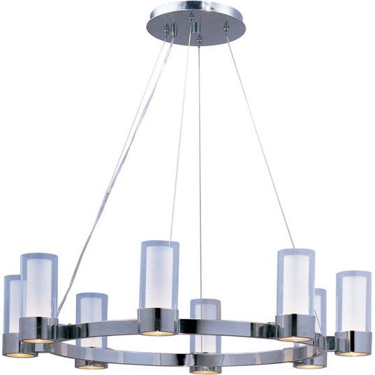 Silo-Single-Tier Chandelier 8 Light Chandeliers