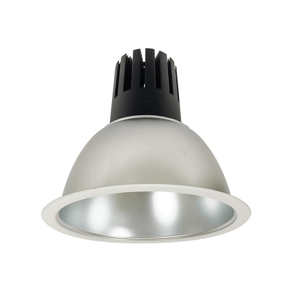 8" Sapphire III Round Open Reflector, 2500lm, 3500K, Flood Optic, Diffused Clear Reflector/Matte