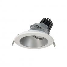 Nora NC3-69L430NHZMPW - 6" Sapphire III Round Adjustable Reflector, 3500lm, 3000K, Narrow Flood Optic, Haze