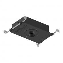Nora NHAPIC-3R20L32740DC - 3" Apollo Round IC Air-Tight New Construction Housing w/ 1.625" to 2" Ceiling Collar,