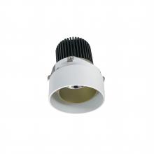 Nora NIO-2RTLNDC40QMPW - 2" Iolite LED Round Trimless Downlight, 10-Degree Optic, 850lm / 12W, 4000K, Matte Powder White