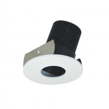 Nora NIOB-2RPHACDXBMPW - 2" Iolite LED Round Adjustable Pinhole, 800lm / 14W, Comfort Dim, Black Pinhole / Matte Powder