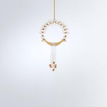 Schonbek Forever SJ2518-22R - Laurel 18in LED 3000K/3500K/4000K 120V-277V Mini Pendant in Heirloom Gold with Clear Radiance Crys