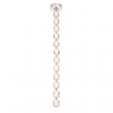 Schonbek Forever SJ4312IC-701R - Seduction 12 Light LED 3000K/3500K/4000K 120V-277V Mini Pendant in Polished Nickel with Clear Radi