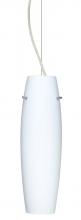 Besa Lighting 1KX-489707-SN - Besa Suzi 14 Pendant Opal Matte Satin Nickel 1x100W Medium Base