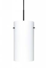 Besa Lighting 1VT-412007-BK - Besa Pendant Tondo 12 Black Opal Matte 1x150W A21