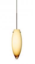 Besa Lighting 1XP-4096VG-BR - Besa Pendant Juliette Bronze Vanilla Glossy 1x35W Halogen