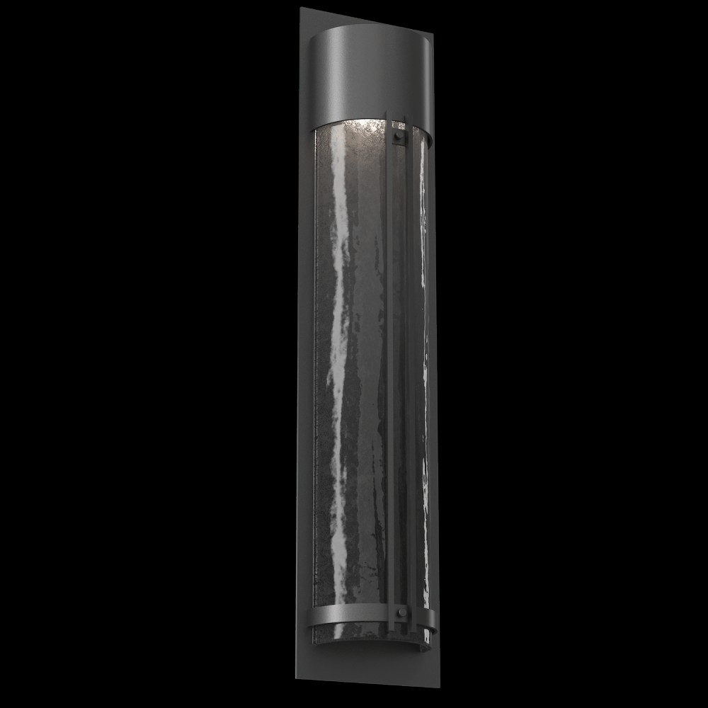 Outdoor Half Round Cover Sconce - 31-Inch