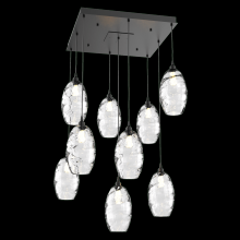 Hammerton CHB0035-09-MB-OC-C01-E2 - Ellisse Square 9pc Multi-Pendant