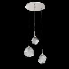 Hammerton CHB0039-03-BS-S-C01-L1 - Gem Round 3pc Multi-Pendant