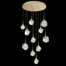 Hammerton CHB0039-11-GB-S-C01-L1 - Gem Round 11pc Multi-Pendant