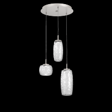 Hammerton CHB0091-03-BS-C-C01-L1 - Vessel Round 3pc Multi-Pendant
