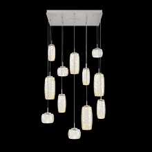 Hammerton CHB0091-12-BS-A-C01-L1 - Vessel Square 12pc Multi-Pendant
