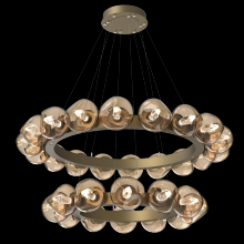 Hammerton CHB0095-2T-GB-GB-CA1-L1 - Luna Two-Tier Radial Ring