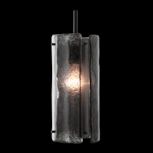 Hammerton LAB0044-12-MB-FG-001-E2 - Textured Glass Pendant - 12-Inch