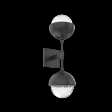 Hammerton IDB0093-02-MB-C-L1-MS - Cabochon Double Sconce