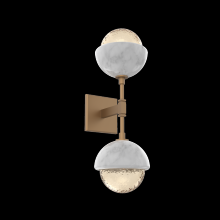 Hammerton IDB0093-02-NB-A-L1-WM - Cabochon Double Sconce