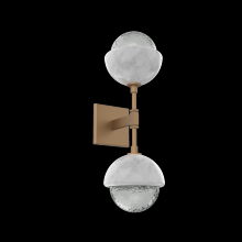Hammerton IDB0093-02-NB-S-L1-WM - Cabochon Double Sconce