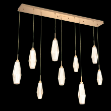 Hammerton PLB0049-09-NB-RA-C01-L3 - Aalto Linear 9pc Multi-Pendant