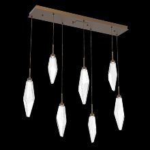Hammerton PLB0050-07-FB-CC-C01-L3 - Rock Crystal Linear 7pc Multi-Pendant