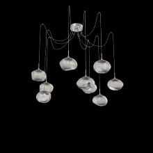 Hammerton SCB0068-09-BS-ZS-C01-L1 - Nova Round 9pc Swag Multi-Pendant
