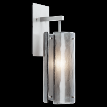 Hammerton IDB0044-14-GB-FG-E2 - Textured Glass Sconce - 14-Inch