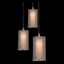 Hammerton CHB0019-11-BS-F-C01-E2 - Uptown Mesh Round 11pc Multi-Pendant