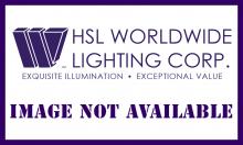Worldwide Lighting Corp W33354FG36-GT - Winchester 12-Light French Gold Finish and Golden Teak Crystal Semi Flush Mount Ceiling Light 36 in.