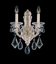 Schonbek 1870 5070-23R - La Scala 2 Light 120V Wall Sconce in Etruscan Gold with Radiance Crystal