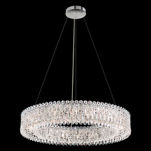 Schonbek 1870 RS8349N-401H - Sarella 18 Light 120V Pendant in Polished Stainless Steel with Heritage Handcut Crystal