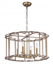 Maxim 24736BZF - Helix-Single-Tier Chandelier