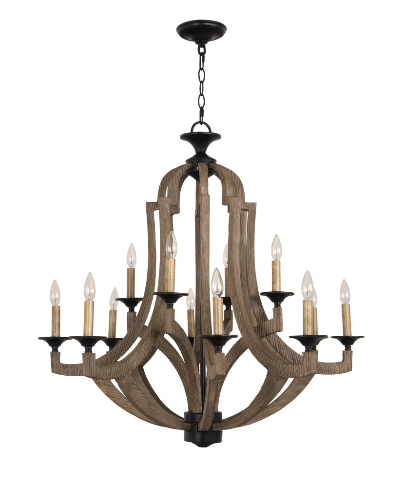 12 Light Chandelier