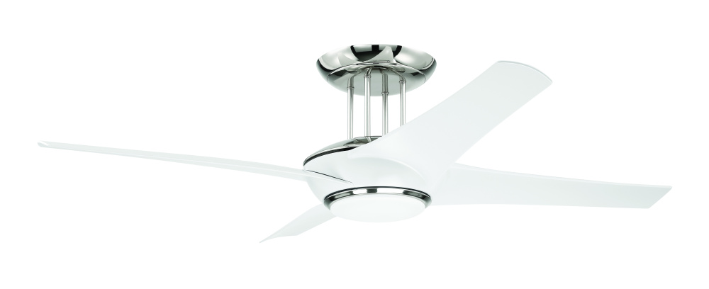 54" Ceiling Fan w/Wi-Fi, DC Motor, Blades, LED Light Kit