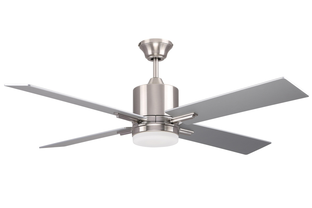 LKE 2 Hole Cap, Nut & Finial in Brushed Satin Nickel