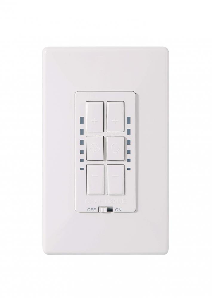Universal Wi-Fi Fan & Light Wall Control (AC Motor Fans Only)