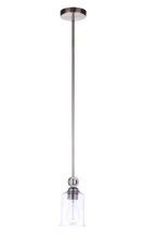 Craftmade 56491-BNK - 1 Light Mini Pendant