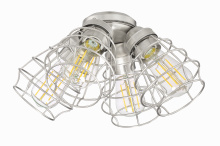Craftmade LK405101-BNK-LED - 4 Light with Cage Shade w/4x4w LED