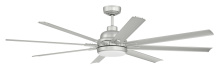 Craftmade RSH65PN8 - 65" Ceiling Fan w/Wi-Fi, DC Motor, Blades, LED Light Kit, Wet Rated