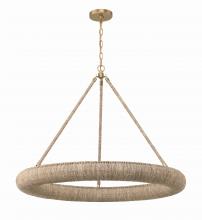 Crystorama OAK-7538-SG - Oakley 8 Light Soft Gold Chandelier