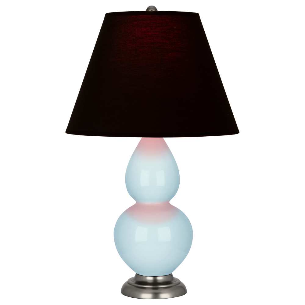 Baby Blue Small Double Gourd Accent Lamp
