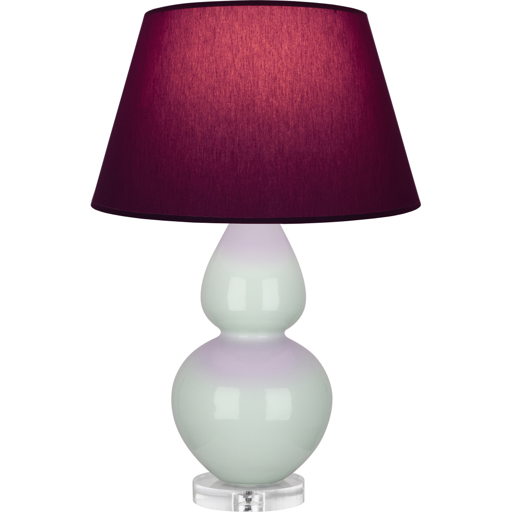 Celadon Double Gourd Table Lamp