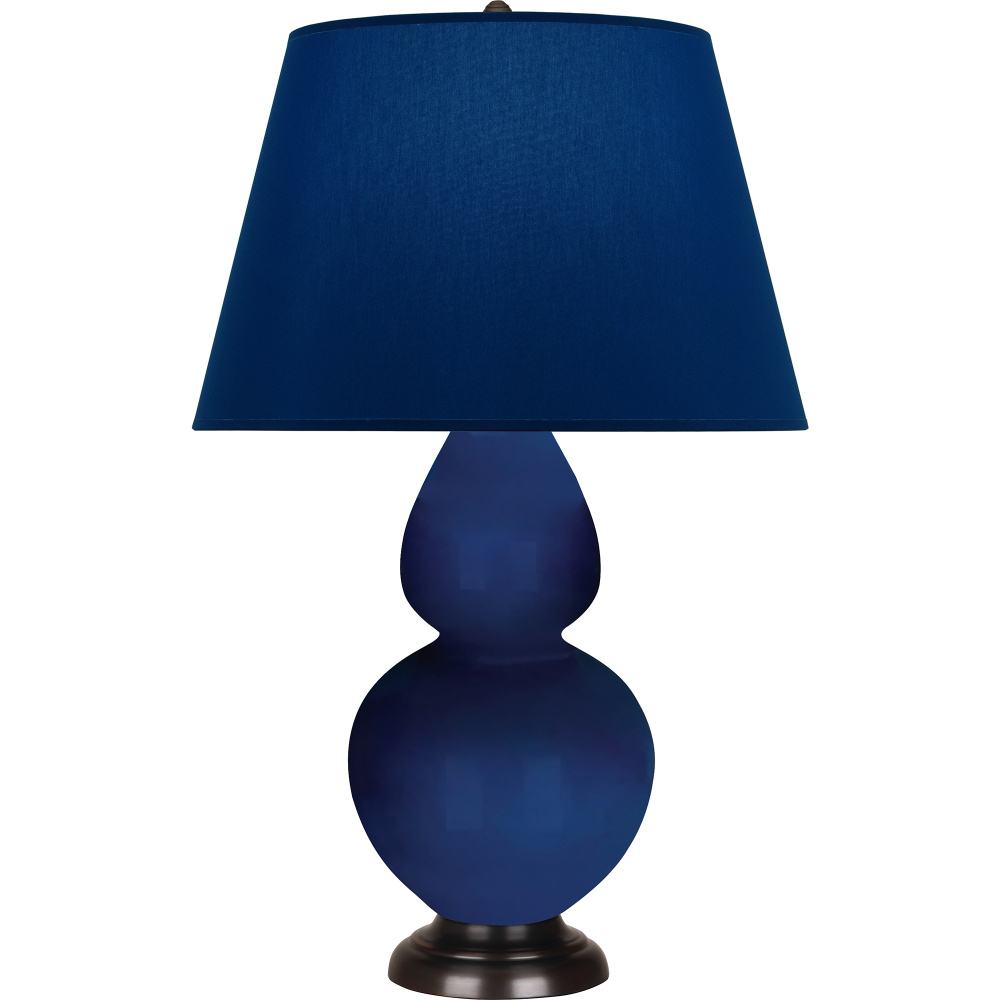 Cobalt Double Gourd Table Lamp