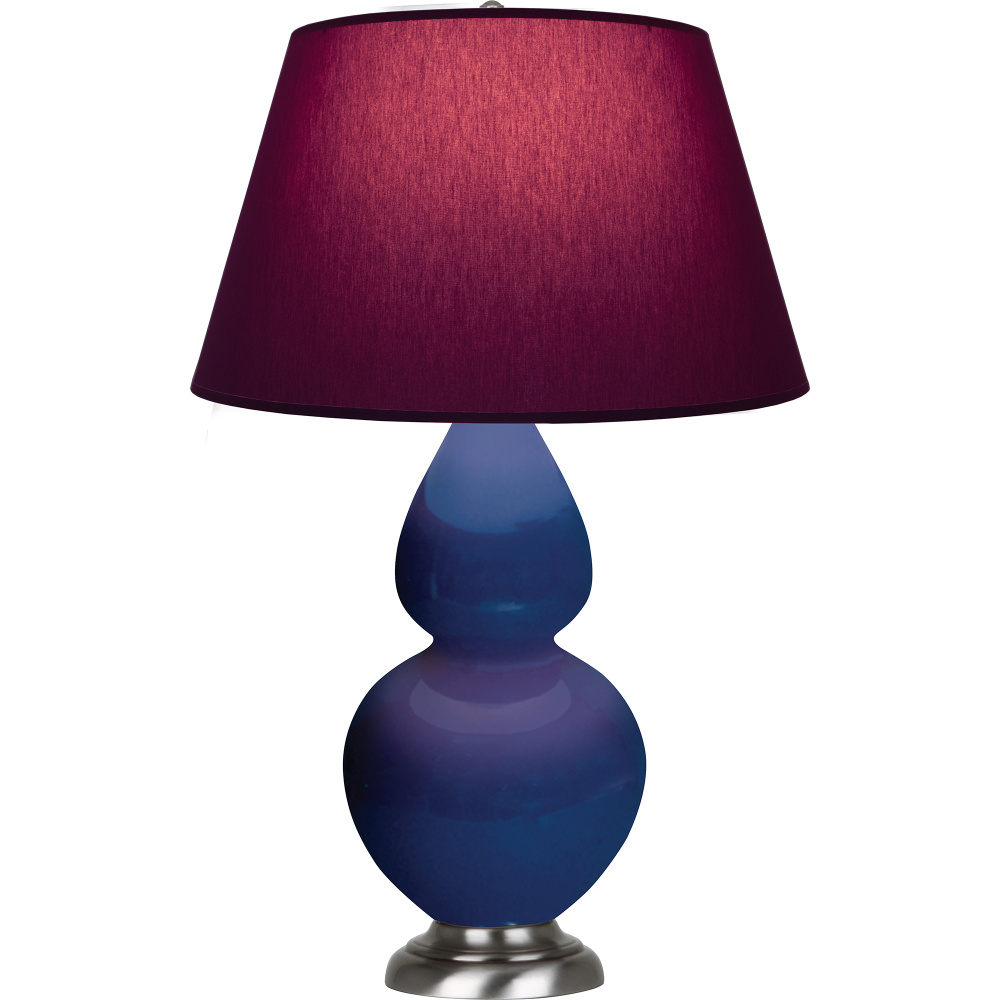 Cobalt Double Gourd Table Lamp
