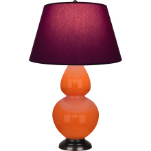 Robert Abbey 1645P - Pumpkin Double Gourd Table Lamp