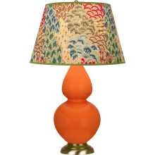 Robert Abbey 1665F - Pumpkin Double Gourd Table Lamp