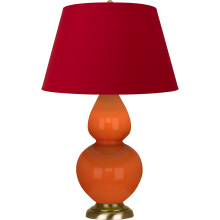 Robert Abbey 1665R - Pumpkin Double Gourd Table Lamp