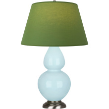 Robert Abbey 1676G - Baby Blue Double Gourd Table Lamp