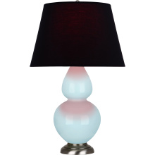 Robert Abbey 1676K - Baby Blue Double Gourd Table Lamp