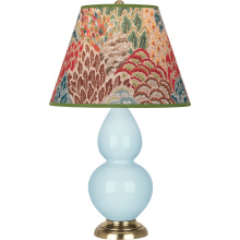 Robert Abbey 1689F - Baby Blue Small Double Gourd Accent Lamp