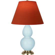 Robert Abbey 1689T - Baby Blue Small Double Gourd Accent Lamp